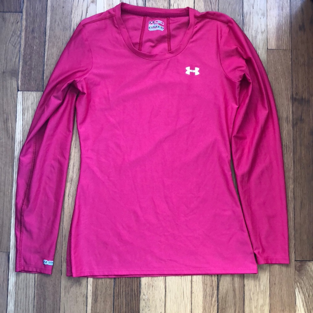 Pink Under Armour Top
